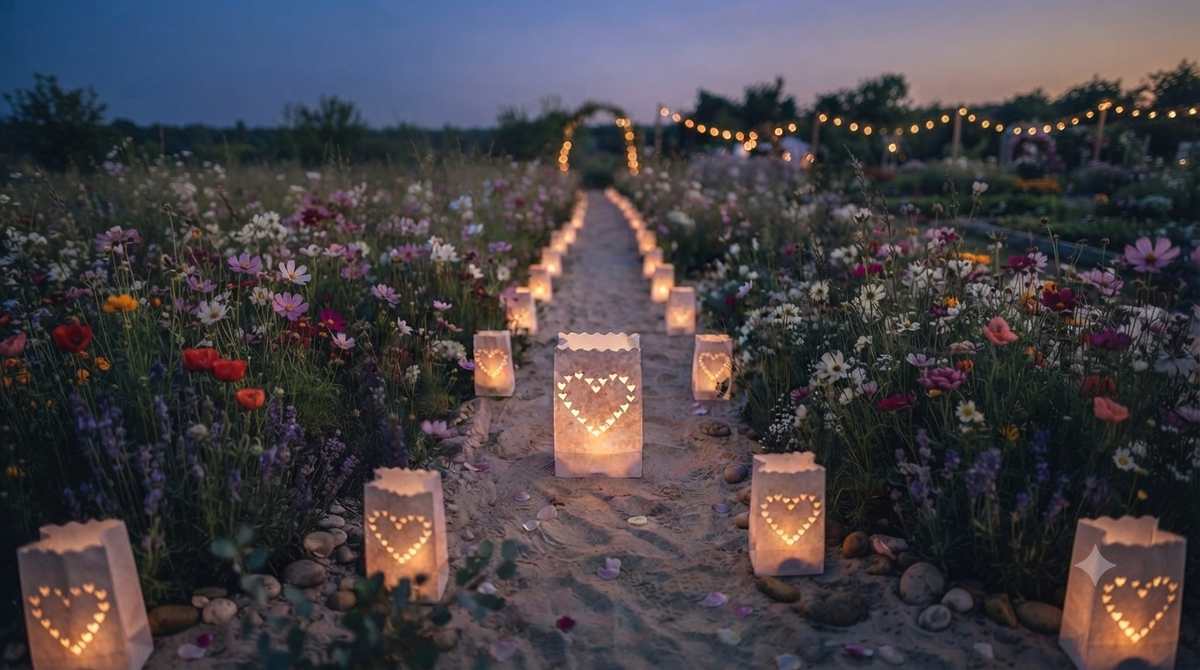 Candle Bags und Lichttüten für Hochzeiten