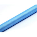 Organza Stoff 9m x 36cm in Himmelblau