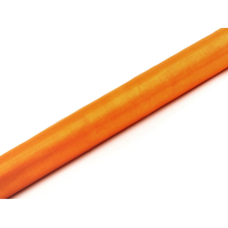 Organza Stoff 9m x 36cm in Orange