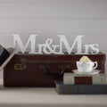 Aufsteller "Mr. & Mrs." (45cm x 10cm)