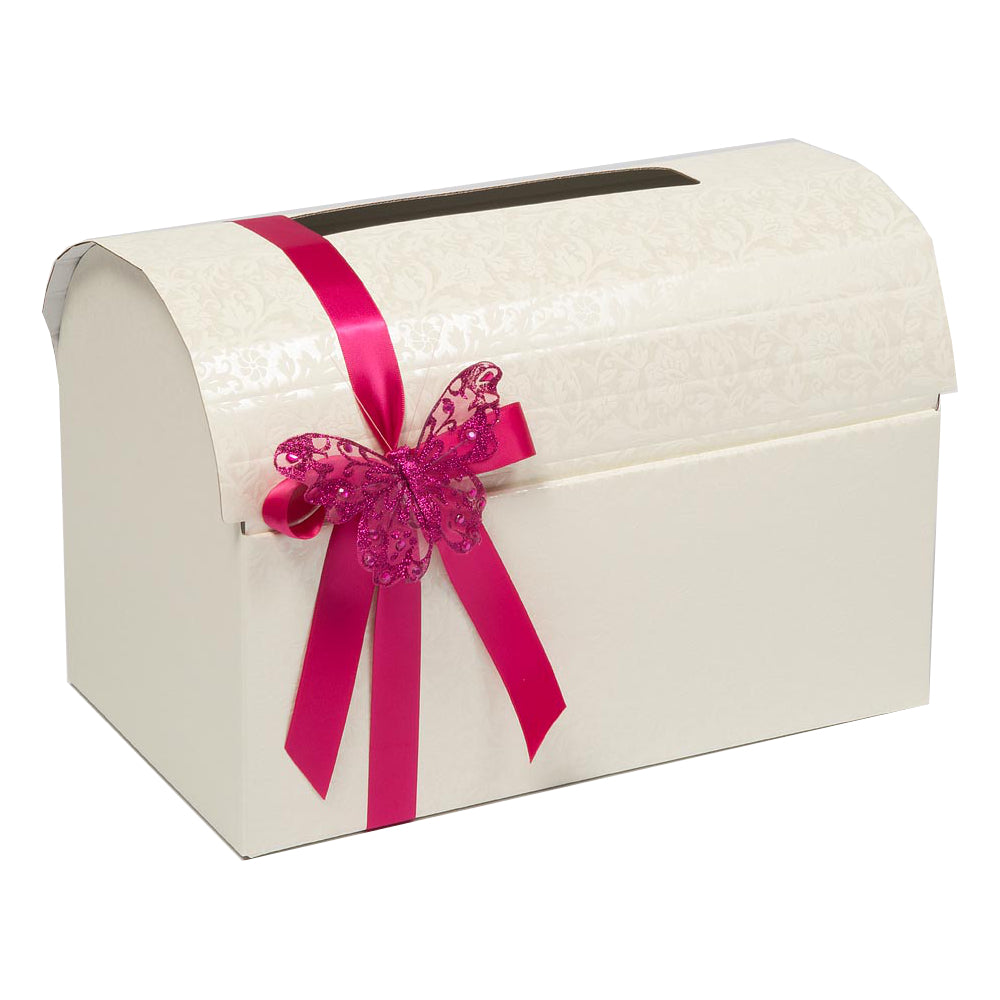 Briefbox "Tendril" für Geldgeschenke in ivory