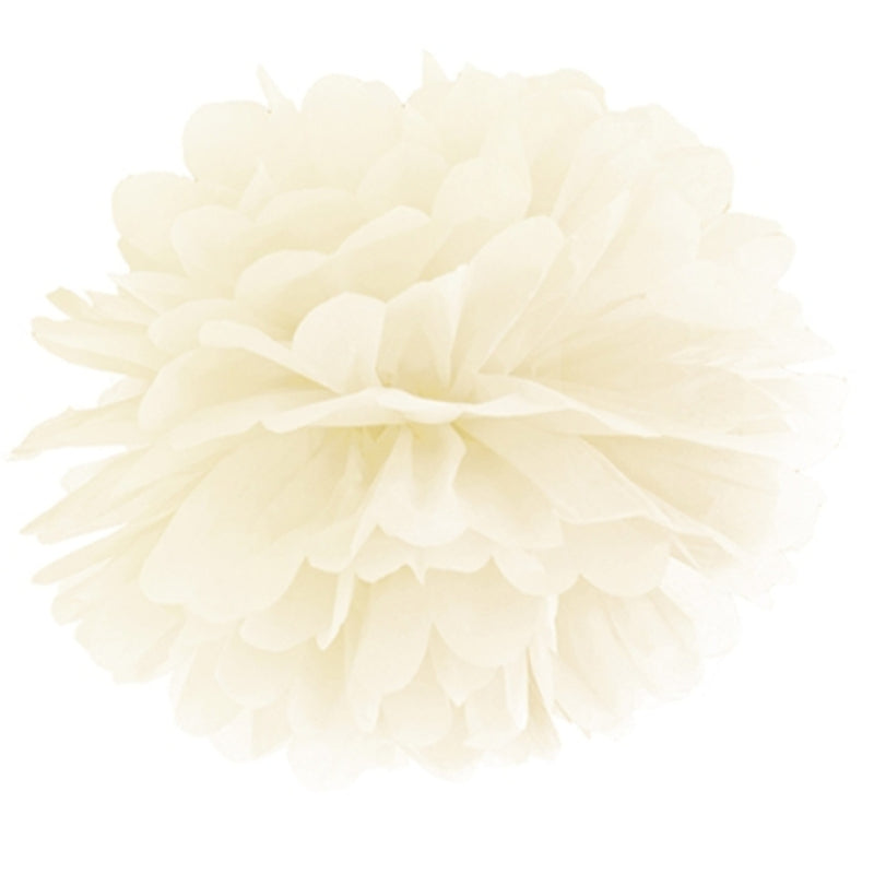 PomPoms in creme 35cm