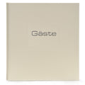 Gästebuch "Elegance" im edlen Kunstledereinband