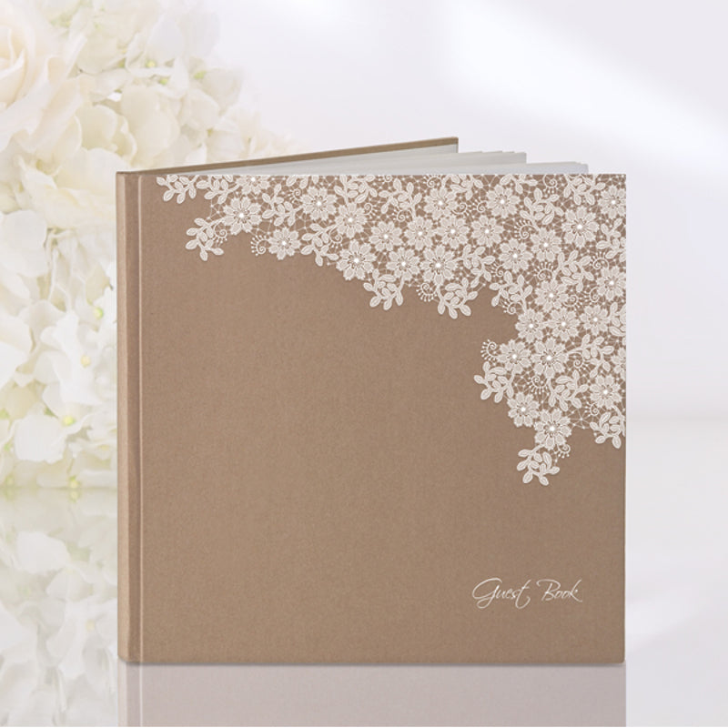 Vintage Gästebuch "Flowers"