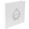 Gästebuch "Just Married" in weiß