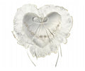 Ringkissen "Heart Shape" in creme