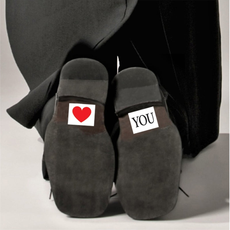 Schuhsticker "I Love You"