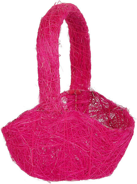 Streukörbchen "Sisal" pink