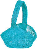 Streukörbchen "Sisal" türkis