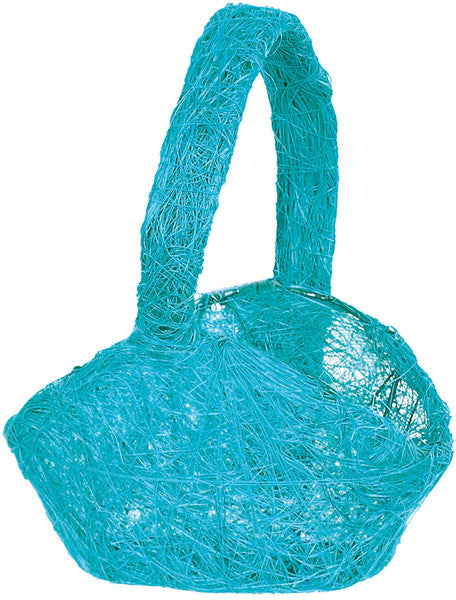 Streukörbchen "Sisal" türkis
