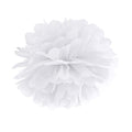 PomPoms in weiß 25cm