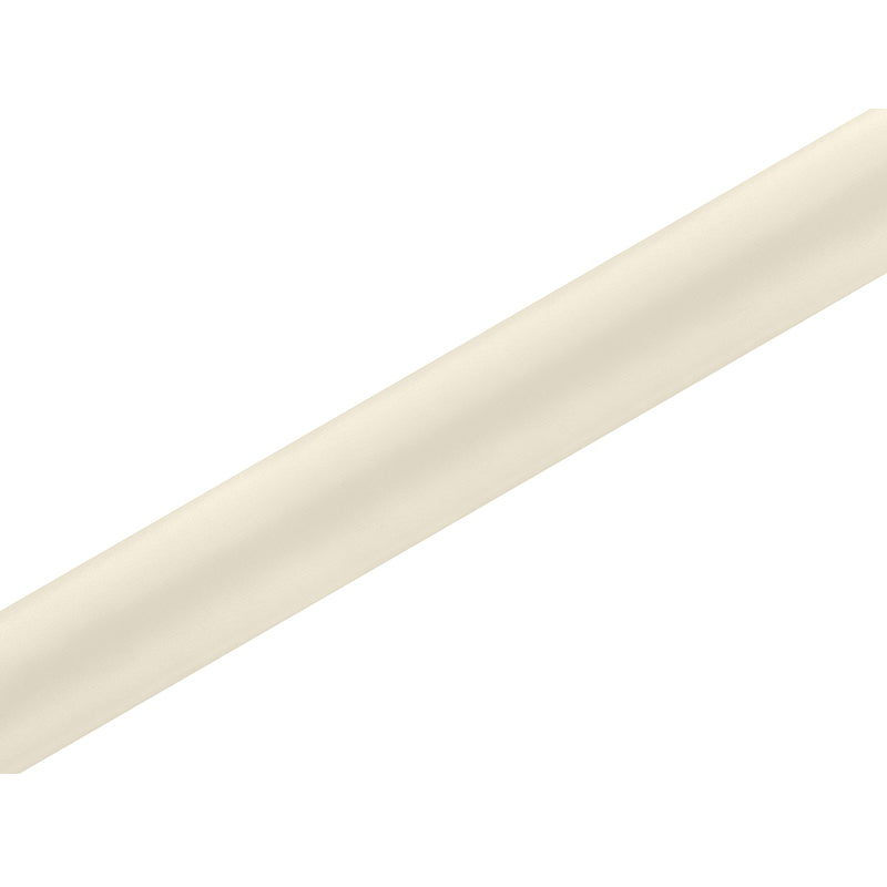 Satin Stoff 9m x 36cm in Creme
