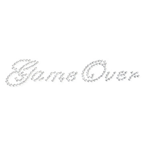 Schuhsticker Strass "Game Over"