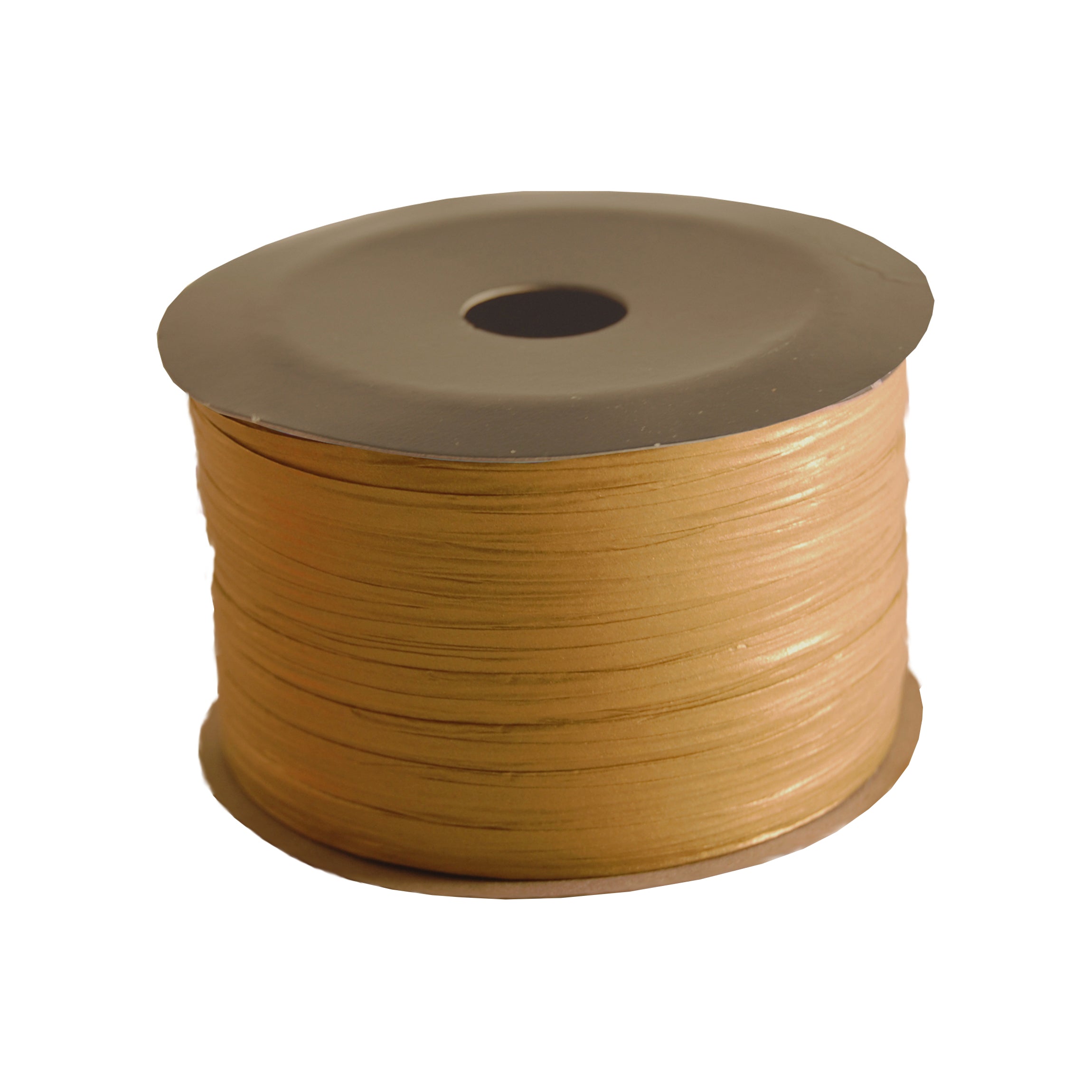 Bastband 100m Rolle in gold  - Ideal zum dekorieren