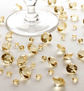 ca.300-350 Stück Dekodiamanten Gold (5mm, 10mm, 12mm)