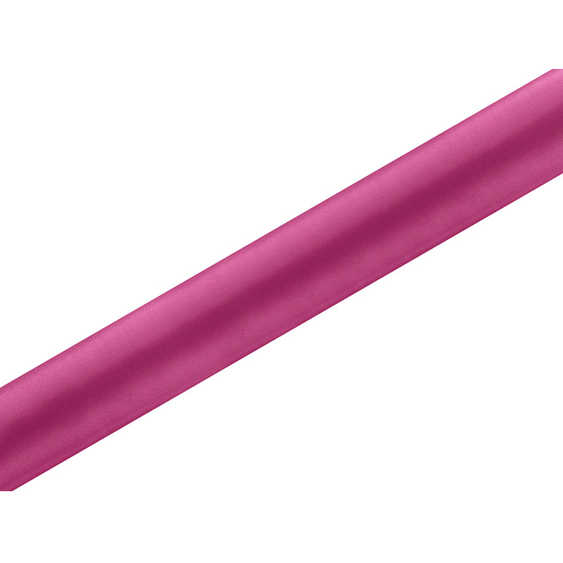 Satin Stoff 9m x 36cm in Hotpink