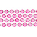 1,0m Girlande "Diamant" Hotpink
