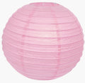 Lampion "Rund" 30cm in rosa