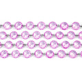 1,0m Girlande "Diamant" Lila
