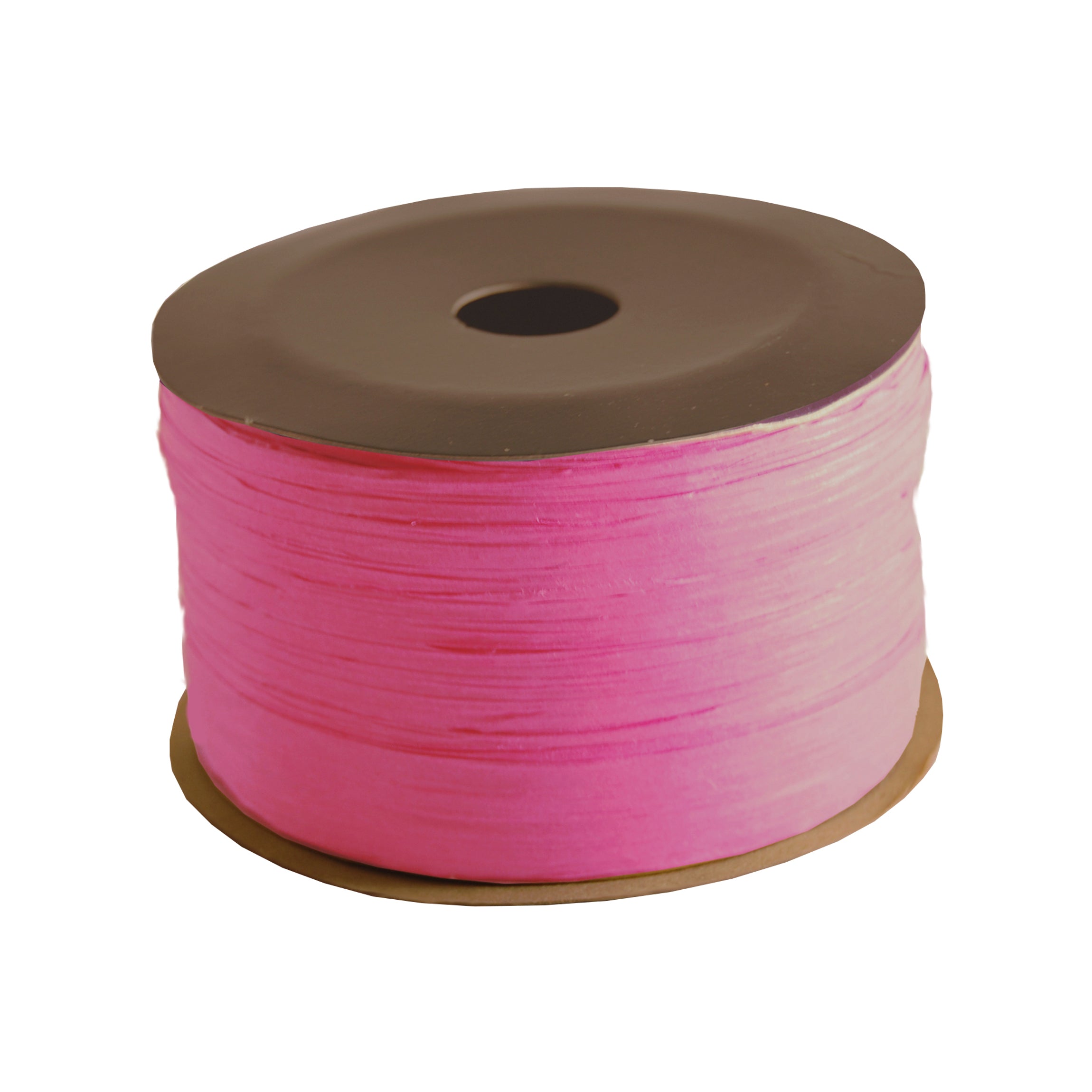 Bastband 100m Rolle in pink  - Ideal zum dekorieren