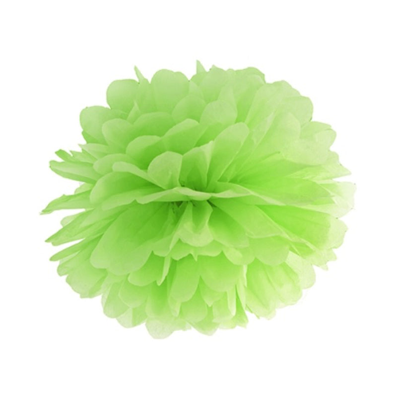 PomPoms in hellgrün 25cm