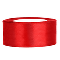 Satinband 25mm x 25m in Rot