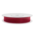 Chiffonband 6mm x 25m in Rot