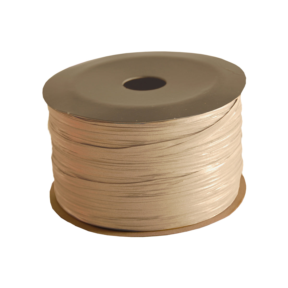 Bastband 100m Rolle in silber  - Ideal zum dekorieren