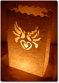 10er Pack Candle Bags "Wedding" in weiß, rot oder blau