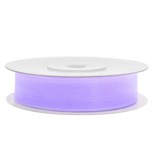 Chiffonband 12mm x 25m in Lavende