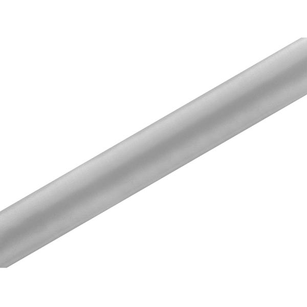 Satin Stoff 9m x 36cm in Silber